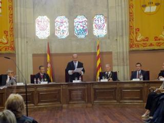 El presidente del TSJ de Cataluña, Jesús M. Barrientos